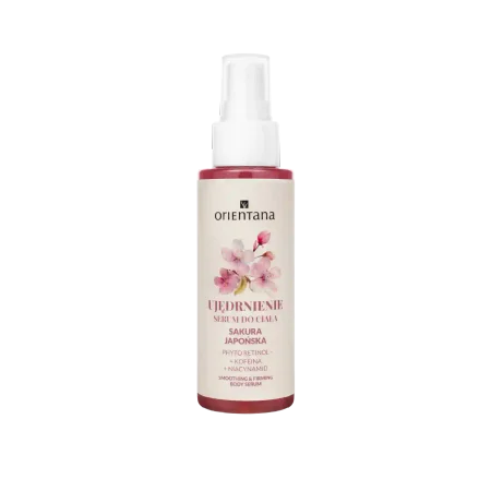 Orientana Ujędrnienie serum do ciała sakura japońska phyto retinol kofeina niacynamid 100ml