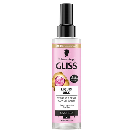 Liquid Silk Express Repair Conditioner ekspresowa odżywka regeneracyjna do włosów matowych i łamliwych 200ml