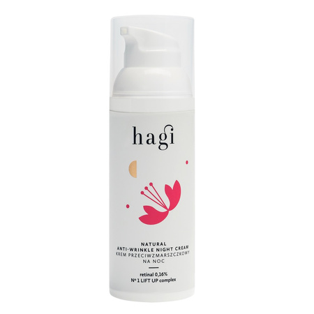 HAGI Power Zone – naturalny krem przeciwzmarszczkowy na noc, 50 ml