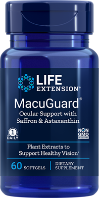 MacuGuard Ocular Support with Saffron & Astaxanthin (60 kaps.)