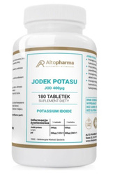 Altopharma Jodek Potasu 400 µg Vege 180 tabl.