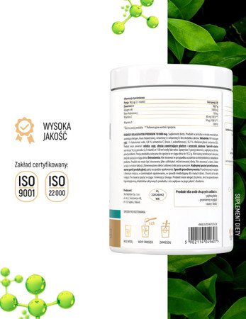 Essensey Kolagen Rybi Premium 10 000 mg wsparcie dla stawów, kości i pięknej skóry 306 g smak naturalny