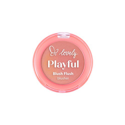 Playful Blush Flush kremowo-pudrowy róż do policzków 02 Poppy 7g