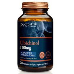 DoctorLife Ubichinol koenzym Q10 aktywna forma 100mg suplement diety 30 kaps.