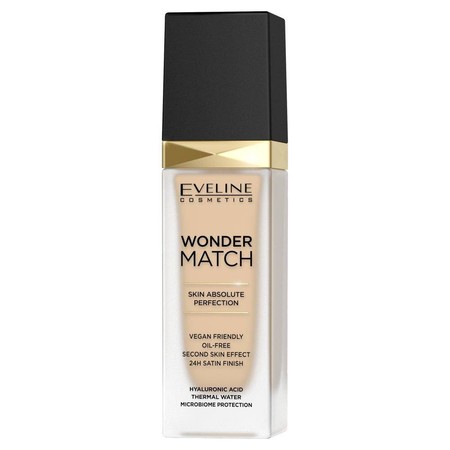 Eveline Wonder Match Podkład dopasowujący się do cery nr 011 Almond 30ml