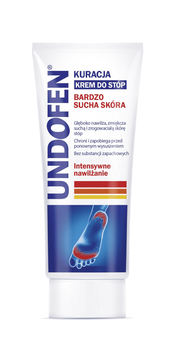 Undofen kuracja krem do stóp bardzo sucha skóra 100 ml