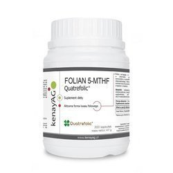 Folian 5-MTHF Quatrefolic (300 kaps.)