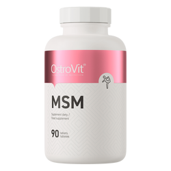 OstroVit MSM 1000 mg na wsparcie regeneracji ścięgien 90 tabl.