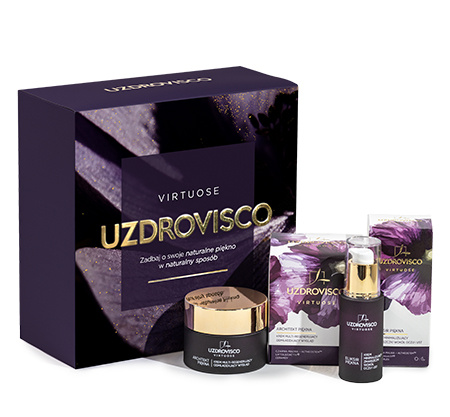 Uzdrovisco - Xmas Zestaw Virtuose
Architekt piękna Krem regenerujący 50ml + Eliksir piękna Krem pod oczy 30ml