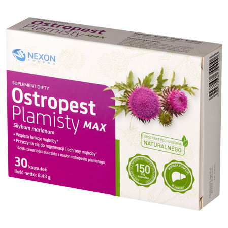 Nexon Ostropest Plamisty Max 30 kaps.