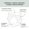 Kit & Kin, Pieluchomajtki Nappy Pants 6 XL (12-17 kg), Jeżyk/Szop, 18 szt.