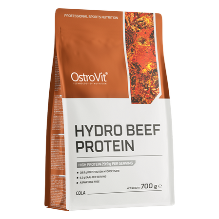 OstroVit Hydro Beef Protein odżywka białkowa 700 g smak cola