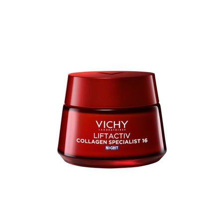 Vichy Liftactiv Collagen Specialist przeciwzmarszczkowy krem na noc 50 ml