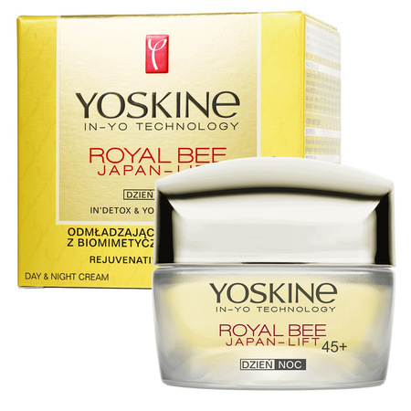 Royal Bee Japan-Lift przeciwzmarszczkowy krem do twarzy na dzień i na noc 45+ 50ml