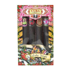 Cuba Jungle zestaw Snake woda perfumowana + Tiger woda perfumowana + Zebra woda perfumowana + Heartbreaker woda perfumowana 4x35ml