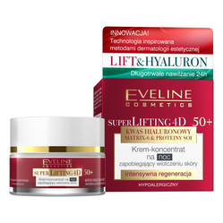 Super Lifting 4D krem-koncentrat zapobiegający wiotczeniu na noc 50+ 50ml