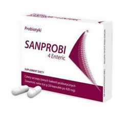Sanprobi 4 Enteric probiotyk 20 kaps.