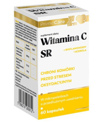 WegaFarm Witamina C SR+ bioflawonoidy i acerola 60 kaps.