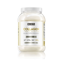 BeKeto Kolagen z olejem MCT 800 g smak Francuska Wanilia