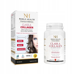 Noble Health Class A Collagen wsparcie skóry i włosów 90 kaps.