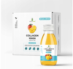 BETTERME Collagen 10000 Care System kolagen rybi do picia suplement diety Mango 30x60ml