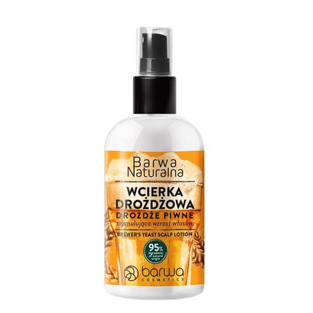 BARWA Naturalna Wcierka drożdżowa stymulująca wzrost włosów - Drożdże Piwne 100ml