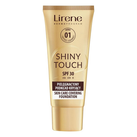 Shiny Touch pielęgnacyjny podkład kryjący 01 Ivory 30ml