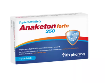 Anaketon Forte 250 10 tabletek