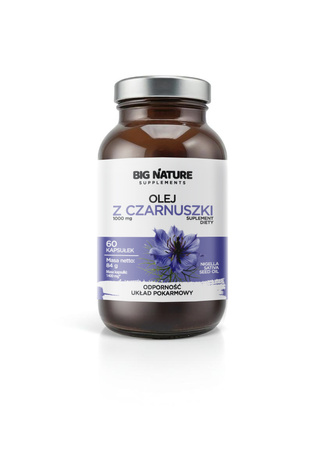 Big Nature Olej z czarnuszki 60 szt.