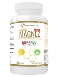 Progress Labs Mg+K+Vit B6 Forte 120 kaps.