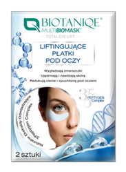 Biotaniqe - Multi BioMask, Total Eye Lift, Liftingujące płatki pod oczy, 2 szt