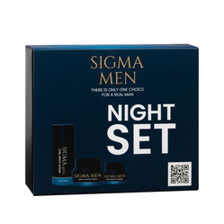 Night Set zestaw lekki balsam do ciała 100ml + serum na noc 50ml + krem pod oczy 30ml
