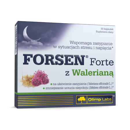 Forsen Forte z walerianą 30 kapsułek