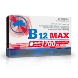 Olimp B12 MAX Witamina B12 - 60 tabl.