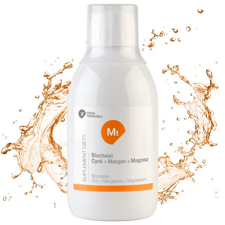Invex Remedies Biochelat Cynk Mangan Magnez 300 ml