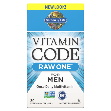 Garden of Life Vitamin Code RAW One for Men 30 kaps.