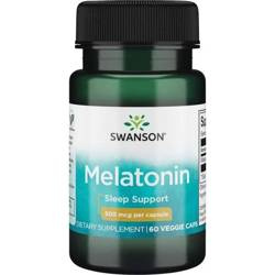 Swanson Melatonina 500mcg 60 kaps.