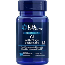 Life Extension Florassist Gl with Phage Technology 30 kaps.