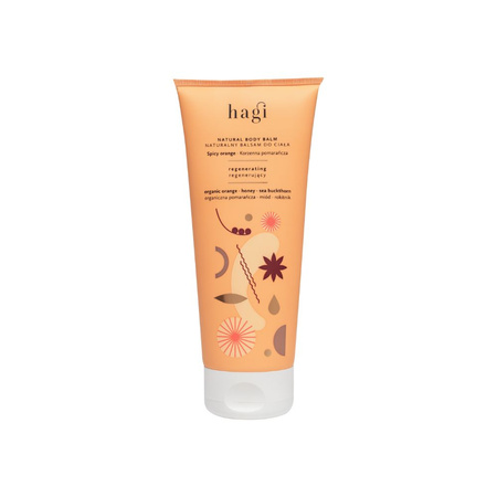 Hagi - Balsam do ciała korzenna pomarańcza - regenerujący 200 ml