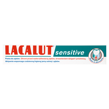 Lacalut Sensitive Pasta do zębów 75 ml