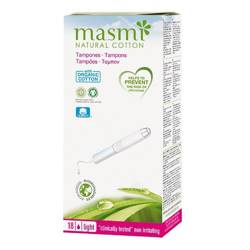 Tampons tampony z aplikatorem z bawełny organicznej Light 18szt