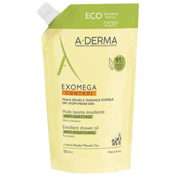 A-Derma, Exomega Control, Olejek emolient pod prysznic EKO uzupełnienie 500 ml