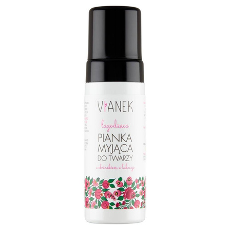 Vianek - Łagodząca pianka myjąca do twarzy - 150 ml