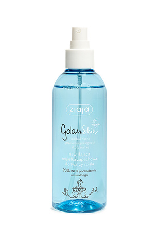 Ziaja GdanSkin, Nawilżająca mgiełka zapachowa do twarzy i ciała 200ml