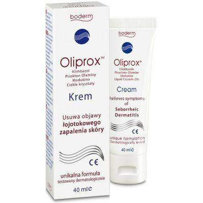 Oliprox Krem do stosowania w łojotkowym zapalniu skóry głowy i ciała 40ml