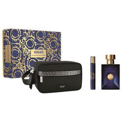 Pour Homme Dylan Blue zestaw woda toaletowa spray 100ml + woda toaletowa spray 10ml + kosmetyczka