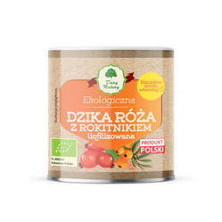 DARY NATURY DZIKA RÓŻA Z ROKITNIKIEM LIOFILIZOWANA SPROSZKOWANA BIO 70 g