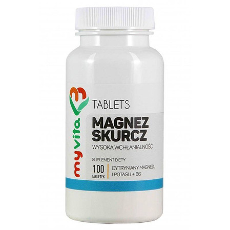 Myvita Magnez Skurcz 100 tabl.