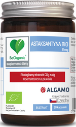 BeOrganic Astaksantyna BIO 8 mg x 30 kaps