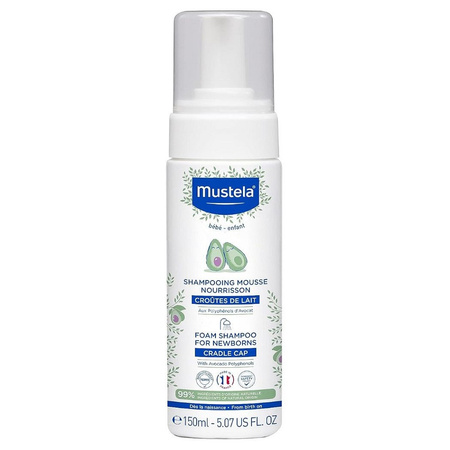 Mustela Szampon w piance dla niemowląt 150ml